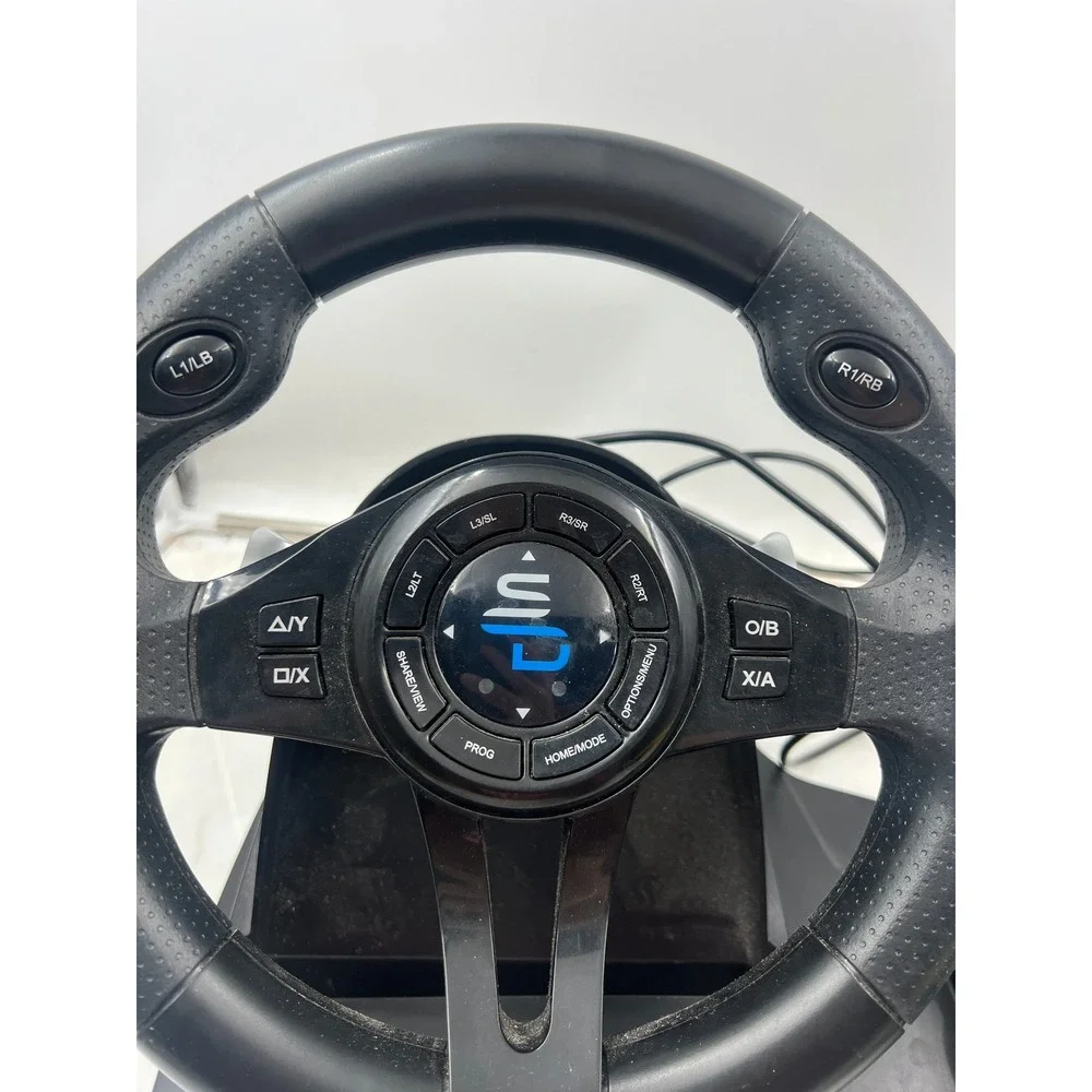 Superdrive GS 550 Racing Wheel Subsonic Gaming Steering Wheel Pedals Gear